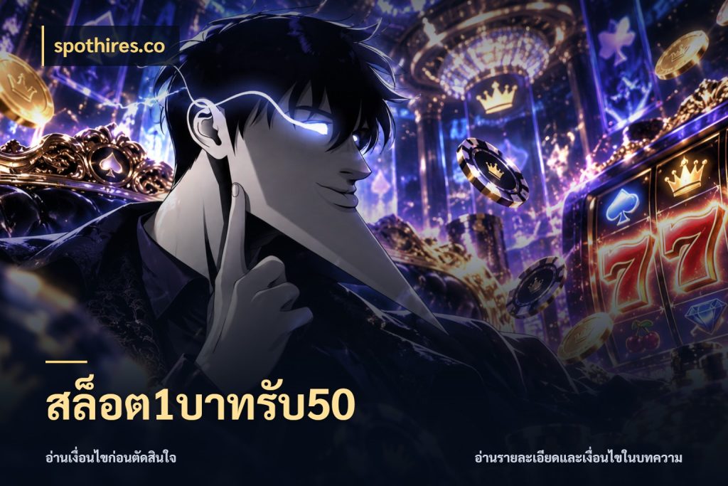 สล็อต1บาทรับ50 สายโบนัสเลือกจังหวะสนุกได้อย่างไร สไตล์ spothires.co