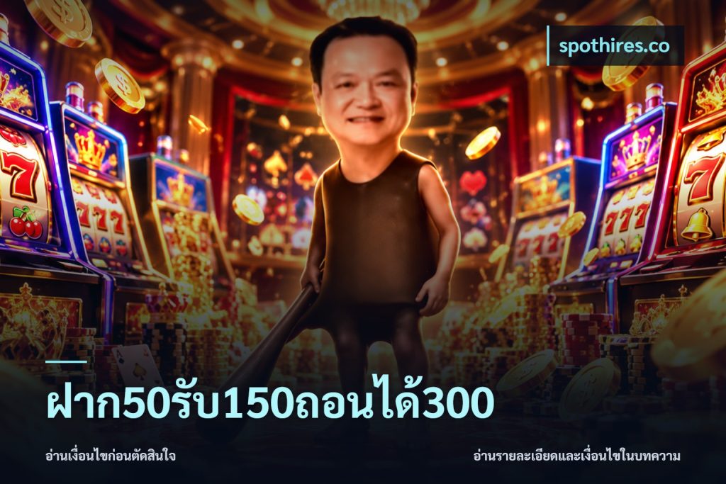 ฝาก50รับ150ถอนได้300