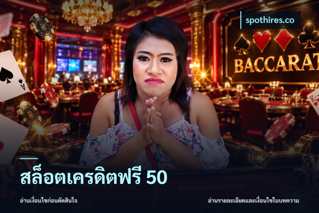 สล็อตเครดิตฟรี 50