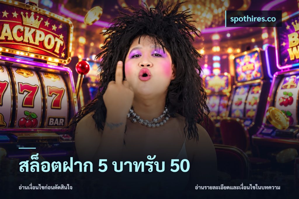 สล็อตฝาก 5 บาทรับ 50