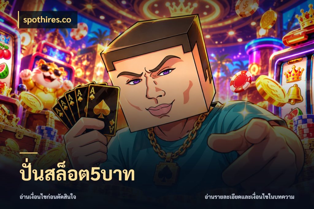 ปั่นสล็อต5บาท จัดจังหวะสนุกให้เข้ากับงบที่ตั้งไว้ ในมุม spothires.co