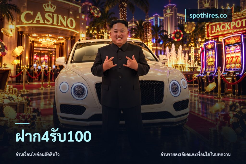 ฝาก4รับ100