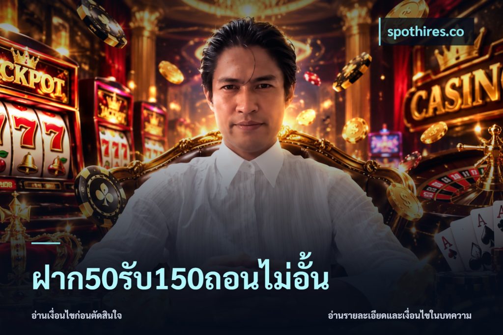 ฝาก50รับ150ถอนไม่อั้น