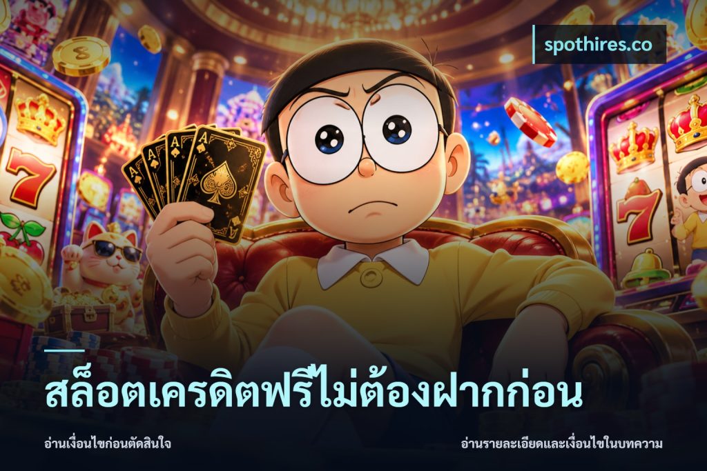 สล็อตเครดิตฟรีไม่ต้องฝากก่อน