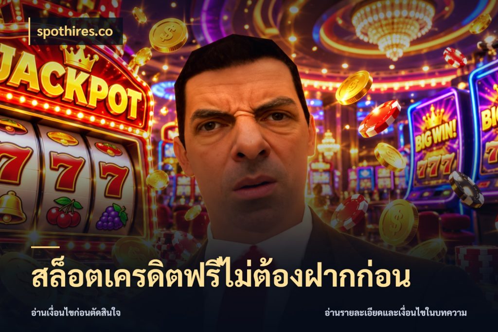 สล็อตเครดิตฟรีไม่ต้องฝากก่อน spothires.co เลือกสไตล์ความสนุกจากรูปแบบเครดิต