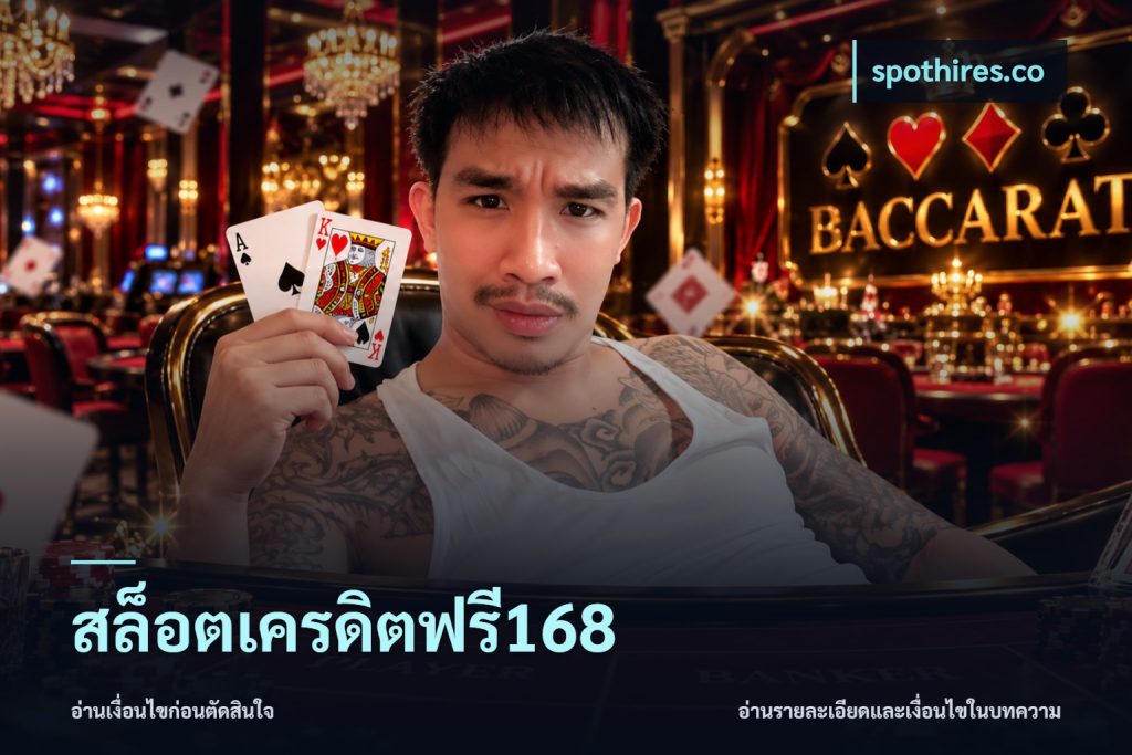 สล็อตเครดิตฟรี168