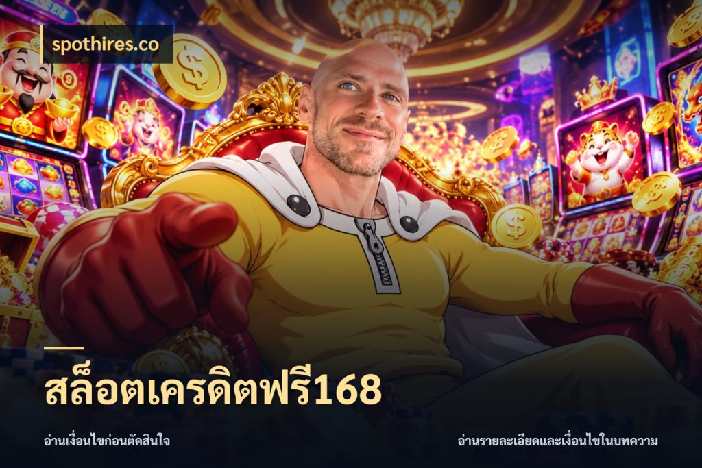 สล็อตเครดิตฟรี168 ชนิดเครดิตกับสิทธิ์ที่คุณอยากรู้ กับ spothires.co