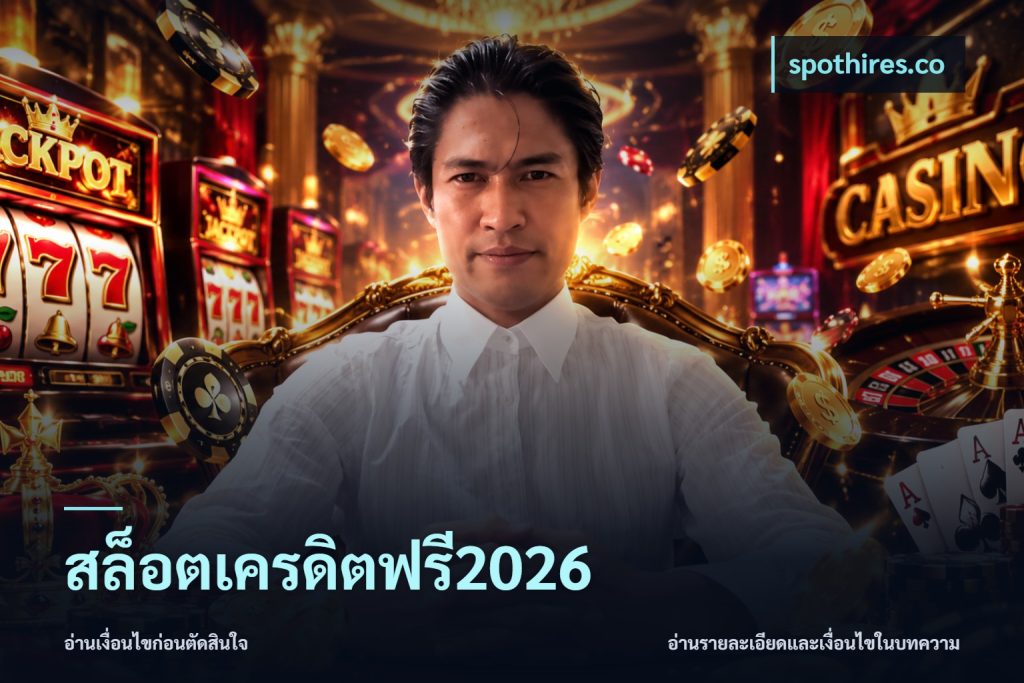 สล็อตเครดิตฟรี2026