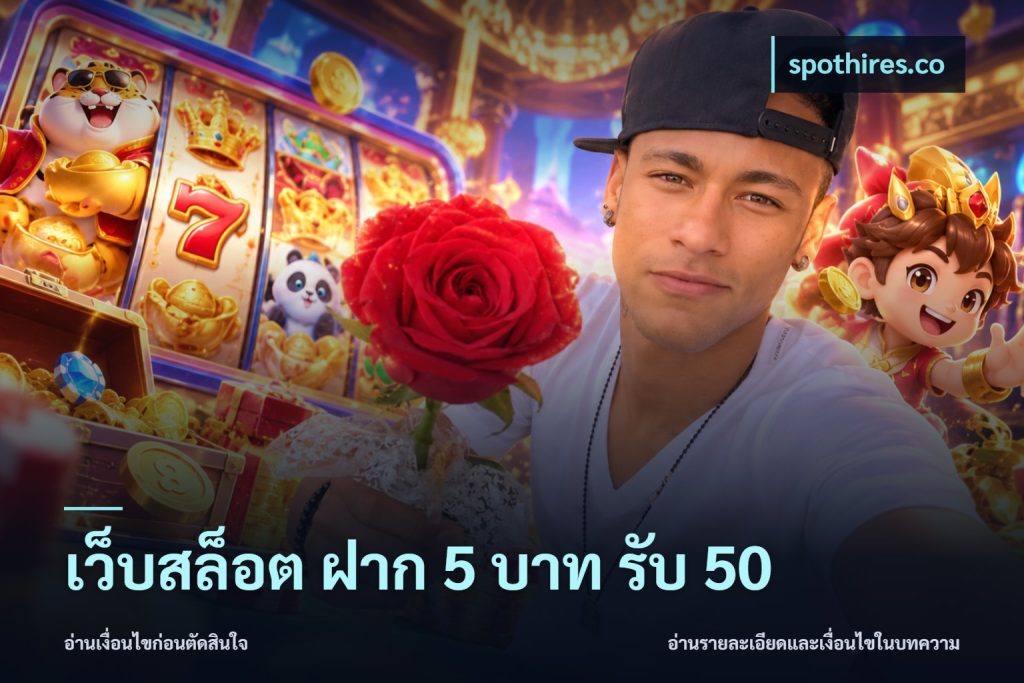 เว็บสล็อต ฝาก 5 บาท รับ 50
