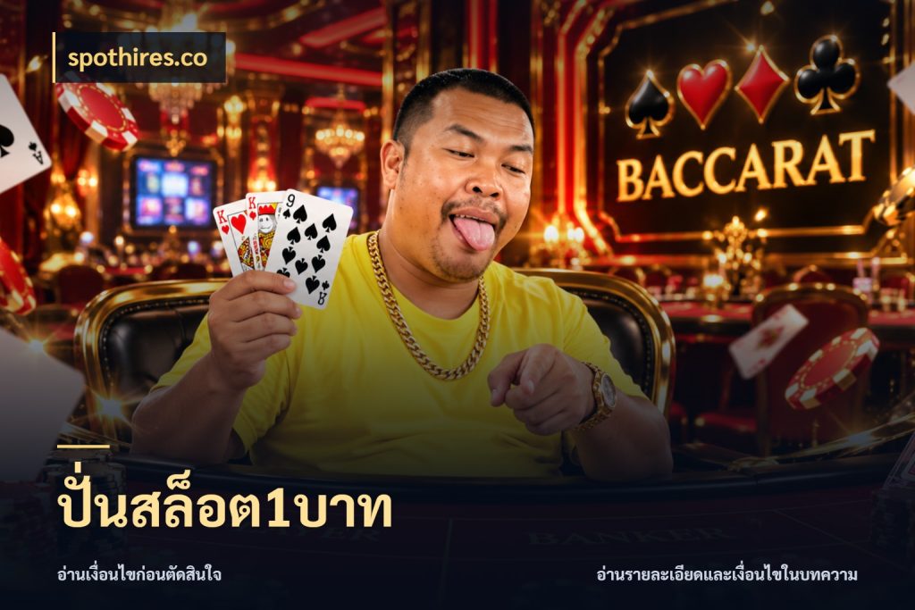 ปั่นสล็อต1บาท ทุนเบาก็มีสีสันในจังหวะของคุณ สไตล์ spothires.co