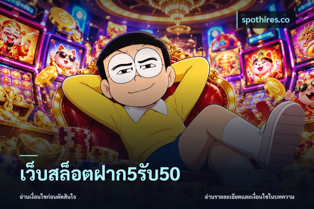 เว็บสล็อตฝาก5รับ50