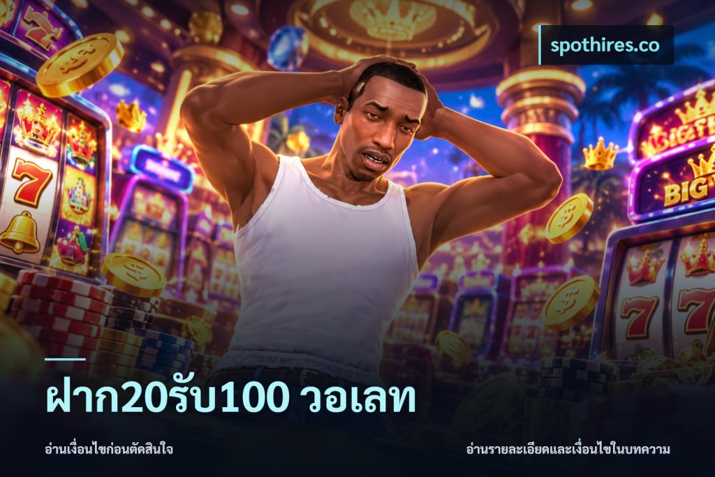 ฝาก20รับ100 วอเลท