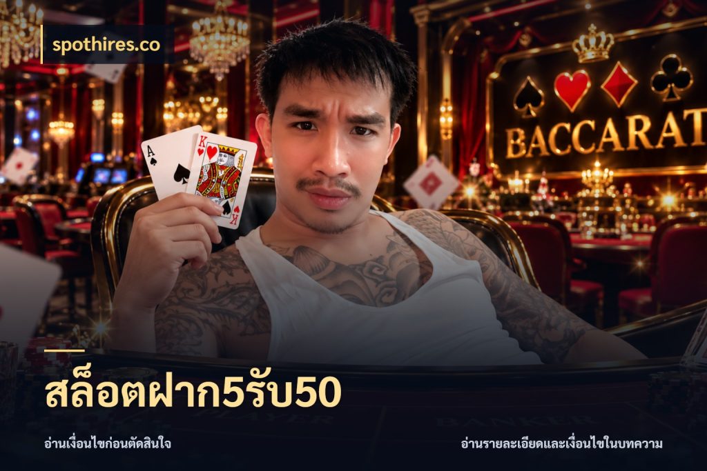 สล็อตฝาก5รับ50 จุดเด่นของเครดิตที่คนชอบเกมอยากรู้ สไตล์ spothires.co