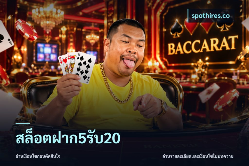 สล็อตฝาก5รับ20