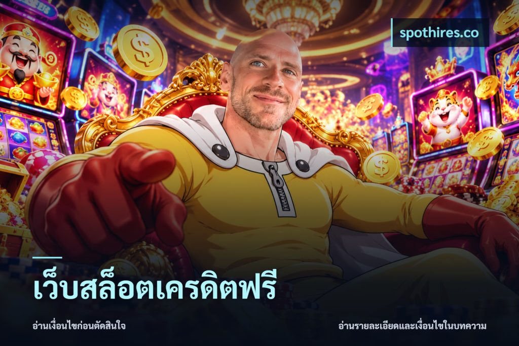 เว็บสล็อตเครดิตฟรี