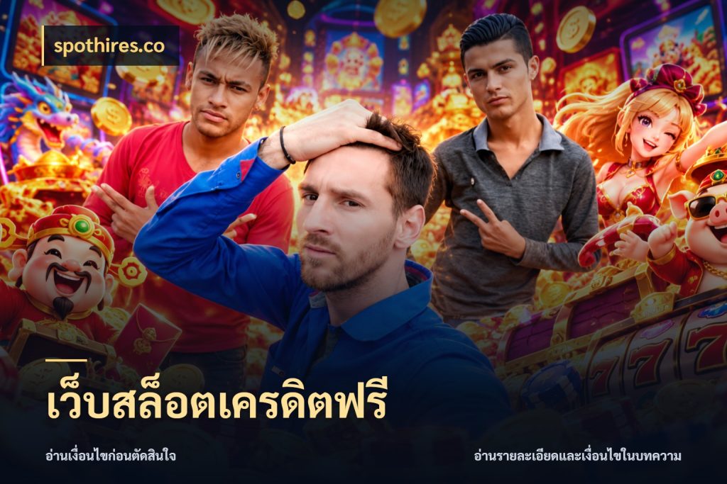 เว็บสล็อตเครดิตฟรี ชนิดเครดิตกับสิทธิ์ที่คุณอยากรู้ กับ spothires.co