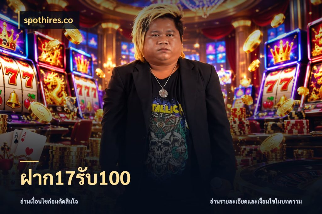 ฝาก17รับ100 จับประเด็นยอดรับก่อนเลือกความสนุก กับ spothires.co