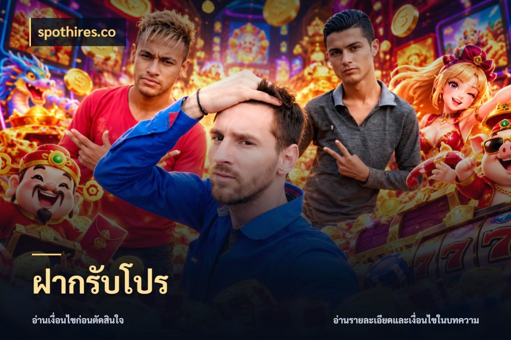 ฝากรับโปร spothires.co รูปแบบโบนัสกับสิทธิ์ของสายเกม