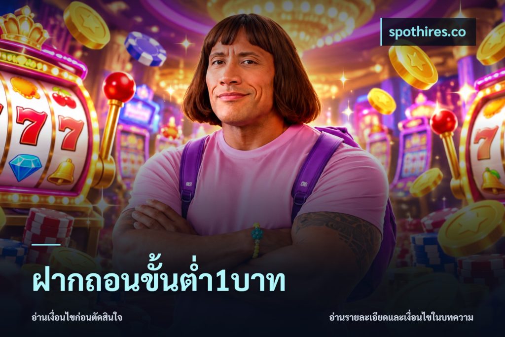 ฝากถอนขั้นต่ำ1บาท