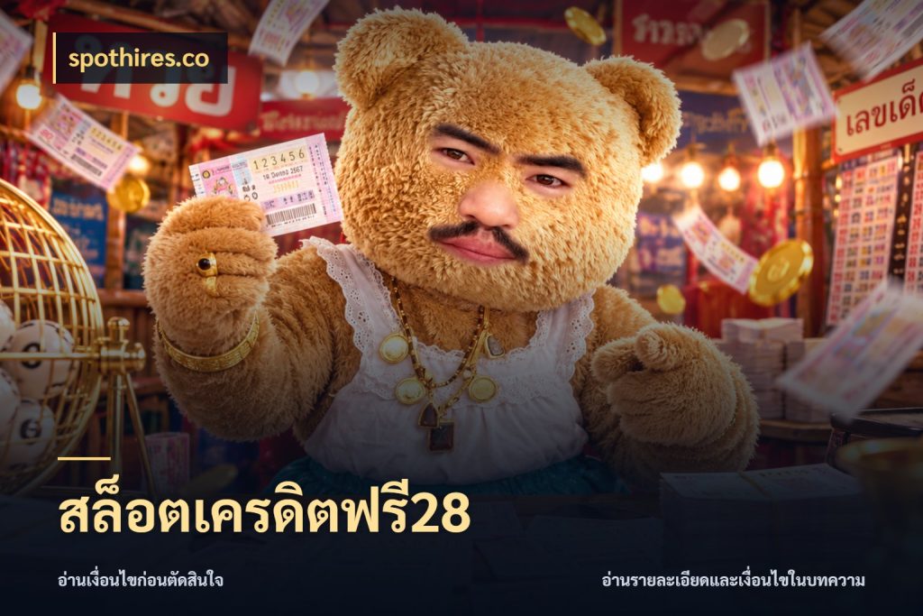 สล็อตเครดิตฟรี28 รู้จักยอดและขอบเขตของเครดิตฟรี สไตล์ spothires.co